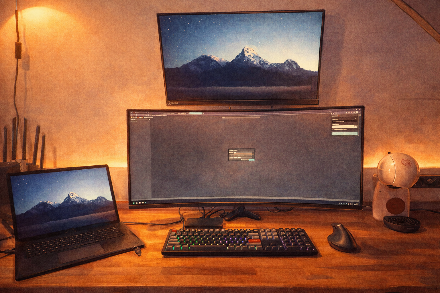 My desk setup